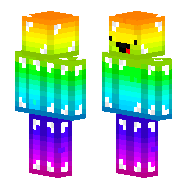 彩虹人 的 Minecraft 皮肤 预览图