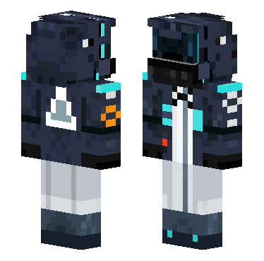 明日方舟-博士 · 来源 littleskin.cn#29516 的 Minecraft 皮肤 预览图