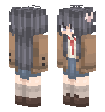 麻衣 · 来源 littleskin.cn#38351 的 Minecraft 皮肤 预览图