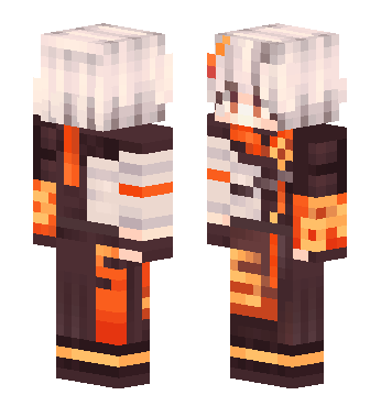 原神-枫原万叶 · 来源 littleskin.cn#85203 的 Minecraft 皮肤 预览图