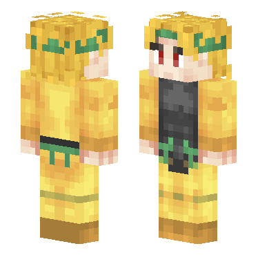 JOJO的奇妙冒险 迪奥布兰度(Dio-面包-砸瓦 · 来源 littleskin.cn#29263 的 Minecraft 皮肤 预览图