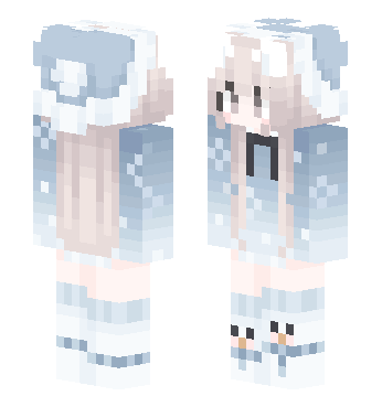 可爱冬日少女 · 来源 littleskin.cn#510948 的 Minecraft 皮肤 预览图