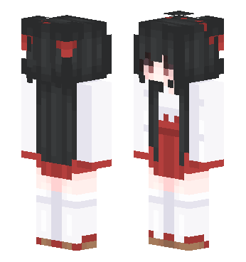 Miko · 来源 littleskin.cn#18772 的 Minecraft 皮肤 预览图