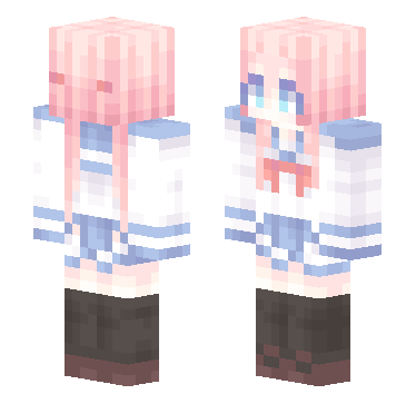 日本JK制服学生 · 来源 littleskin.cn#36371 的 Minecraft 皮肤 预览图