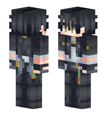 鸣潮漂泊者 · 来源 littleskin.cn#515067 的 Minecraft 皮肤 预览图
