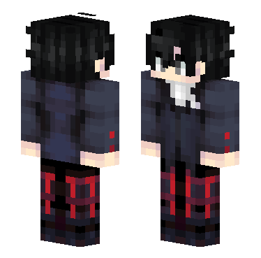 女神异闻录 雨宫莲 · 来源 littleskin.cn#286774 的 Minecraft 皮肤 预览图