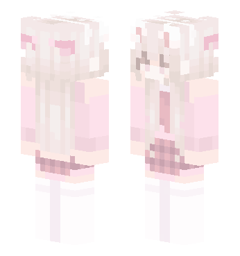 白丝兽耳 · 来源 littleskin.cn#231243 的 Minecraft 皮肤 预览图