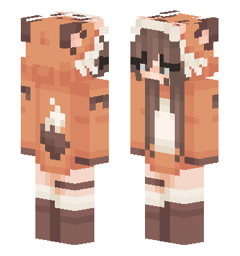 狐狸女孩 · 来源 littleskin.cn#58506 的 Minecraft 皮肤 预览图