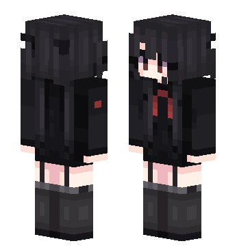 黑丝 · 来源 littleskin.cn#25866 的 Minecraft 皮肤 预览图