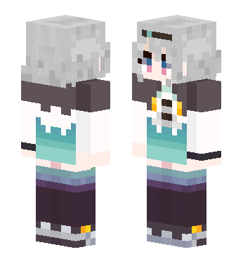 流萤[Firefly] · 来源 littleskin.cn#405615 的 Minecraft 皮肤 预览图