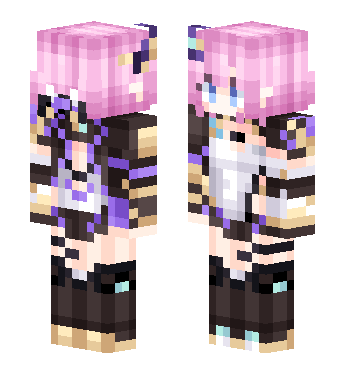 爱莉希雅 · 来源 littleskin.cn#254411 的 Minecraft 皮肤 预览图