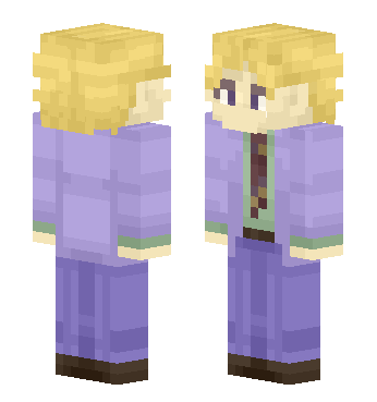 jojo(吉良吉影） · 来源 littleskin.cn#118055 的 Minecraft 皮肤 预览图