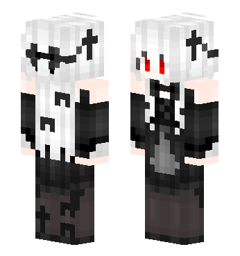 吸血鬼妹子 · 来源 littleskin.cn#109861 的 Minecraft 皮肤 预览图