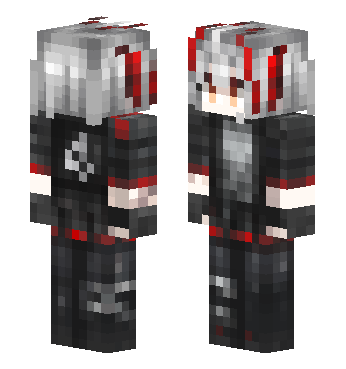 维什戴尔 W 明日方舟 · 来源 littleskin.cn#524767 的 Minecraft 皮肤 预览图