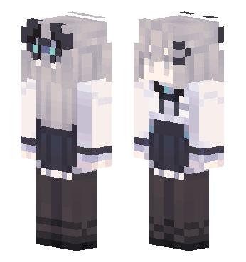 靛白 · 来源 littleskin.cn#391993 的 Minecraft 皮肤 预览图