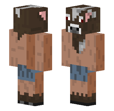 牛头人 的 Minecraft 皮肤 预览图