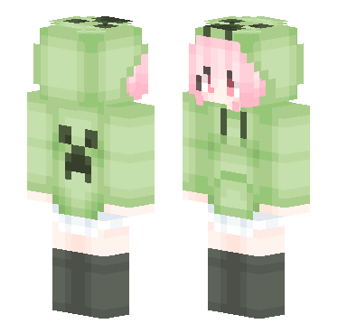 苦力怕娘 · 来源 littleskin.cn#173755 的 Minecraft 皮肤 预览图
