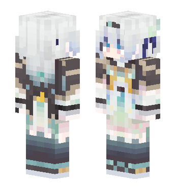 流萤firefly freshmove · 来源 littleskin.cn#618858 的 Minecraft 皮肤 预览图