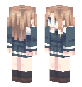长崎爽世/长崎素世 BanG Dream！ · 来源 littleskin.cn#538624 的 Minecraft 皮肤 预览图