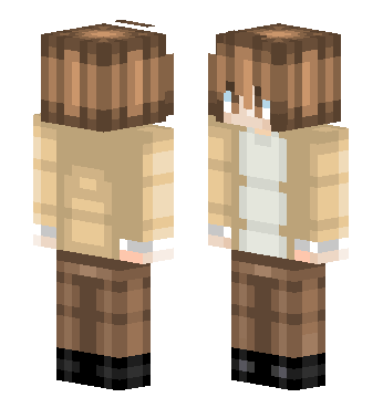 死亡笔记 夜神月Yagami Light 新时代 · 来源 littleskin.cn#495293 的 Minecraft 皮肤 预览图
