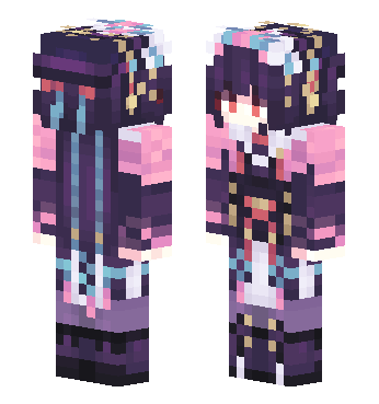 原神-云堇 · 来源 littleskin.cn#130885 的 Minecraft 皮肤 预览图