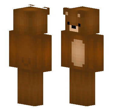 棕熊 · 来源 littleskin.cn#5883 的 Minecraft 皮肤 预览图