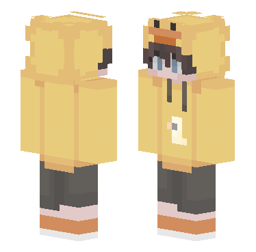 鸭子情侣装 男 · 来源 littleskin.cn#165495 的 Minecraft 皮肤 预览图