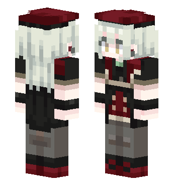 [FSL] 若叶睦Mutsumi Mortis · 来源 littleskin.cn#560620 的 Minecraft 皮肤 预览图