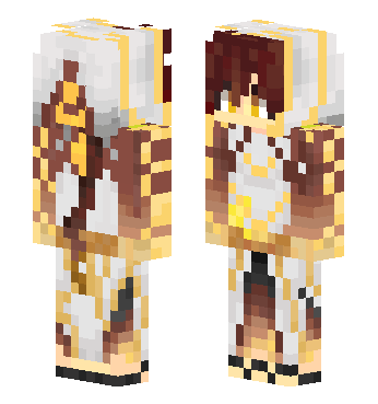 原神 钟离（摩拉克斯） · 来源 littleskin.cn#187786 的 Minecraft 皮肤 预览图
