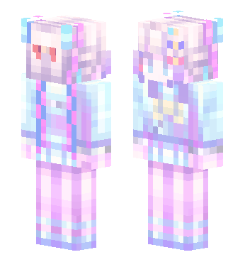 超天酱(主播女孩重度依赖) · 来源 littleskin.cn#161916 的 Minecraft 皮肤 预览图