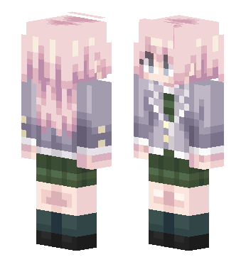 [FSL] 千早爱音Anon 羽丘重置 · 来源 littleskin.cn#574116 的 Minecraft 皮肤 预览图