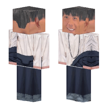 丁真 · 来源 littleskin.cn#422365 的 Minecraft 皮肤 预览图