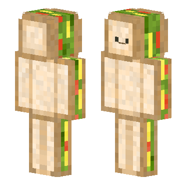 可爱三明治-阿尘 · 来源 littleskin.cn#116245 的 Minecraft 皮肤 预览图