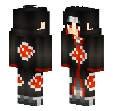 火影忍者 宇智波鼬 · 来源 littleskin.cn#188321 的 Minecraft 皮肤 预览图