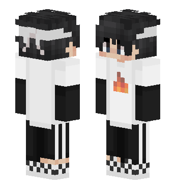 松饼小队--Sapnap · 来源 littleskin.cn#96126 的 Minecraft 皮肤 预览图