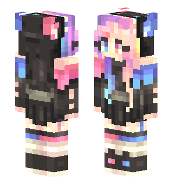白纸黑字 · 来源 littleskin.cn#1117 的 Minecraft 皮肤 预览图