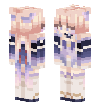 原神 - 心海 · 来源 littleskin.cn#133932 的 Minecraft 皮肤 预览图