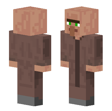 村民农民 · 来源 littleskin.cn#414746 的 Minecraft 皮肤 预览图