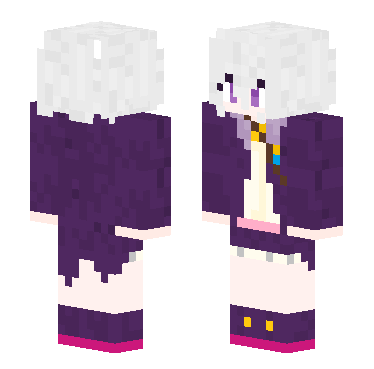 魔女之旅 伊蕾娜 · 来源 littleskin.cn#60647 的 Minecraft 皮肤 预览图