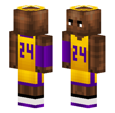 ETF发光（觉醒牢大）科比·比恩·布莱恩特·考克 · 来源 littleskin.cn#644779 的 Minecraft 皮肤 预览图