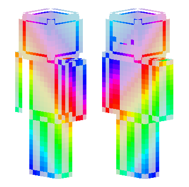 彩虹 · 来源 skin.mualliance.ltd#45 的 Minecraft 皮肤 预览图
