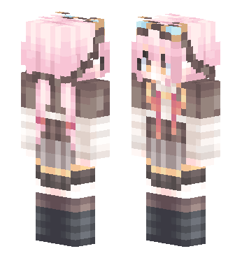永雏塔菲 · 来源 skin.mualliance.ltd#280 的 Minecraft 皮肤 预览图