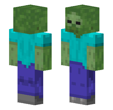 ZZZombie · 来源 skin.mualliance.ltd#163 的 Minecraft 皮肤 预览图