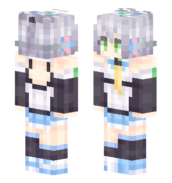 洛天依 · 来源 skin.mualliance.ltd#983 的 Minecraft 皮肤 预览图