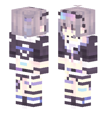 银狼 · 来源 skin.mualliance.ltd#1024 的 Minecraft 皮肤 预览图